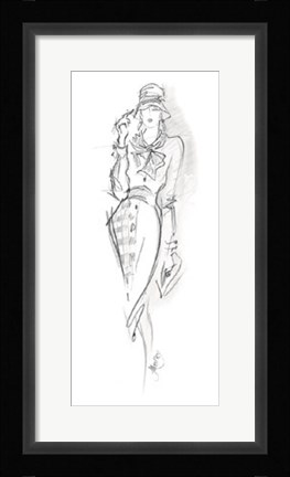 Framed Executive Women IV Print