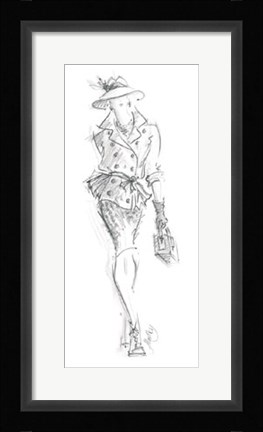 Framed Executive Women VI Print