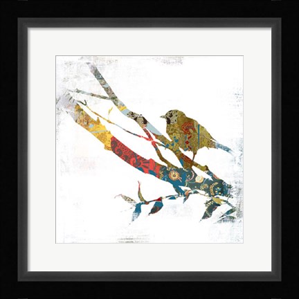Framed Dawn Chorus II Print