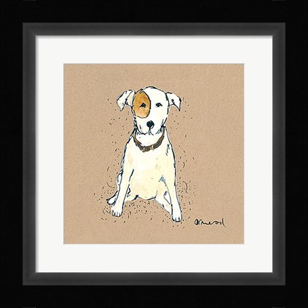 Framed Doggy Tales II Print