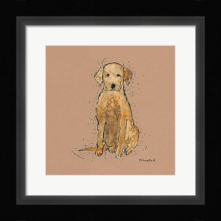 Framed Doggy Tales VI Print