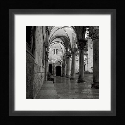 Framed Old Town III Print