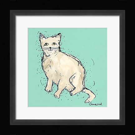 Framed Kitty Tales II Print