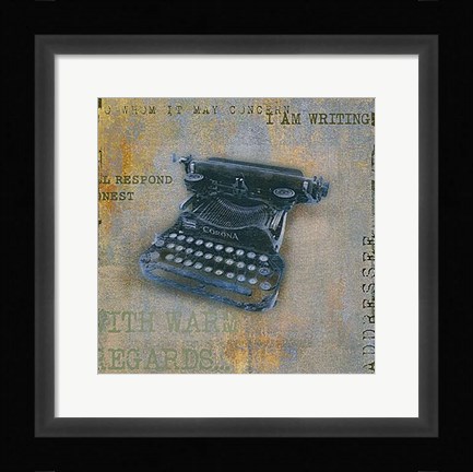 Framed From Me To You I Print