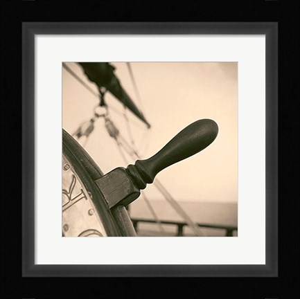 Framed Nautical Aspect I Print