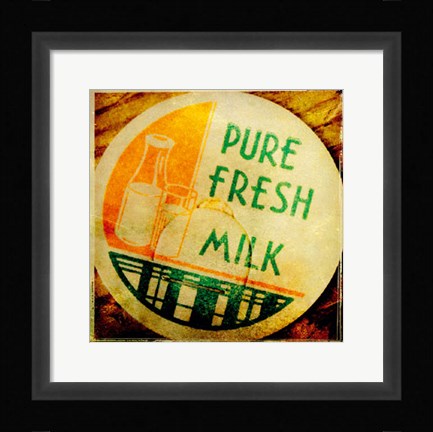 Framed Kiss the Cook III Print