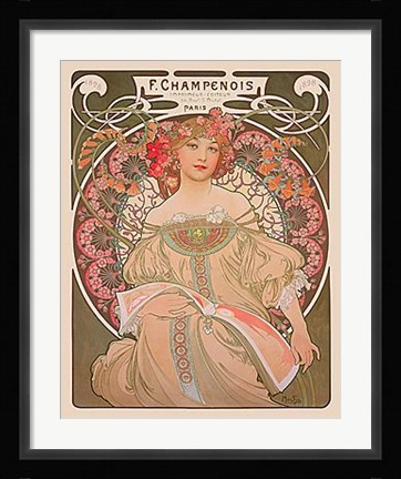 Framed Reverie, 1897 Print