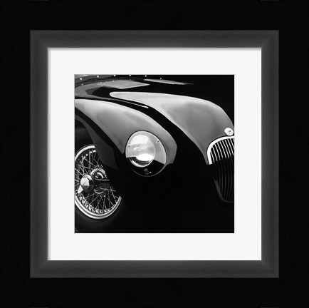 Framed Jaguar C-Type Print