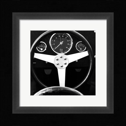 Framed 1959 Porsche Print