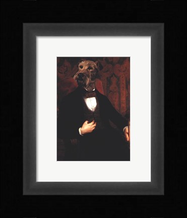 Framed Monsieur Print