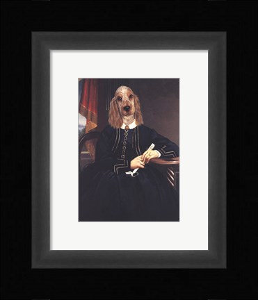 Framed Madame Print