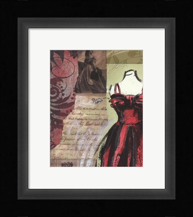 Framed Couture I Print