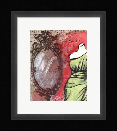 Framed Couture II Print