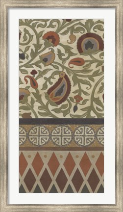 Framed Turkish Garden II Print