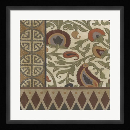 Framed Turkish Garden III Print