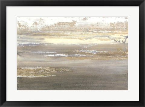 Framed Gray Mist II Print