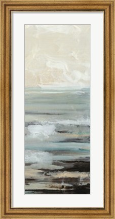 Framed Aqua Seascape IV Print