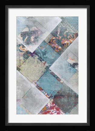 Framed New Plaid I Print