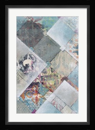 Framed New Plaid II Print