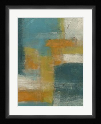 Framed Blues Before Dawn II Print