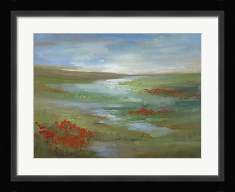 Framed California Poppies Print