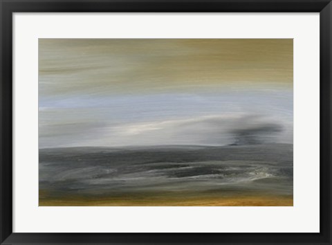 Framed Solitude Sea I Print