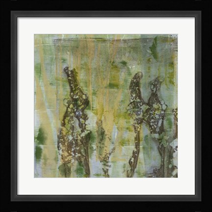 Framed Flower Field I Print