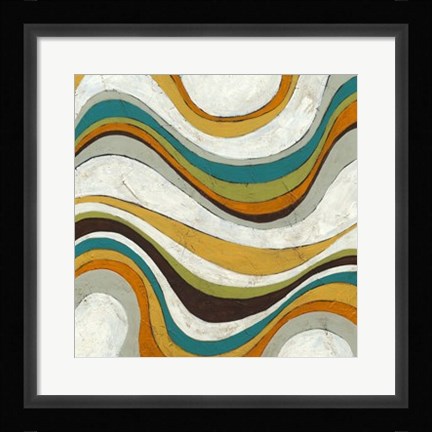 Framed Shock Wave I Print