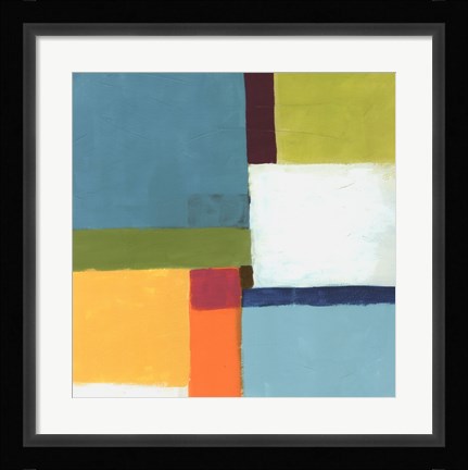 Framed City Square IV Print