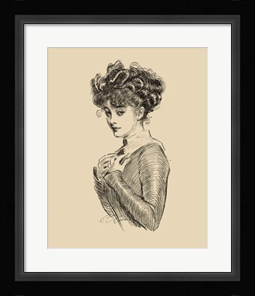 Framed Not Worrying About Her Rights Print