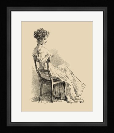 Framed Wall Flower Print