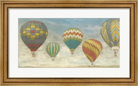 Framed Up in the Air Panorama Print