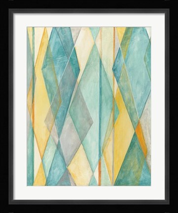 Framed Diamond Illusion II Print
