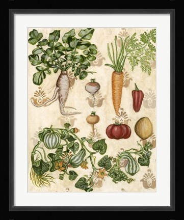 Framed Edible Botanical I Print