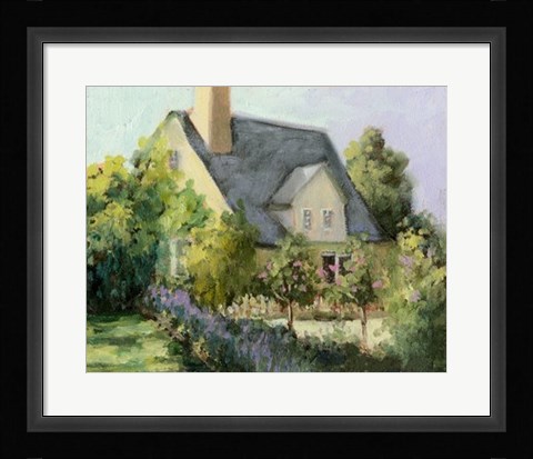 Framed Cotswold Cottage I Print