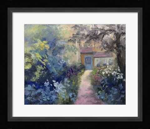 Framed Cotswold Cottage VI Print