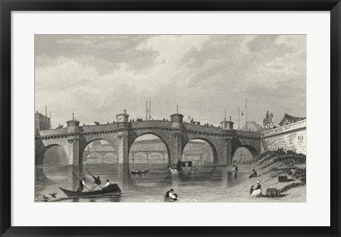 Framed Vue Du Pont Neuf Print