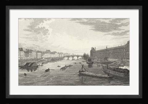 Framed Pont Des Arts Print