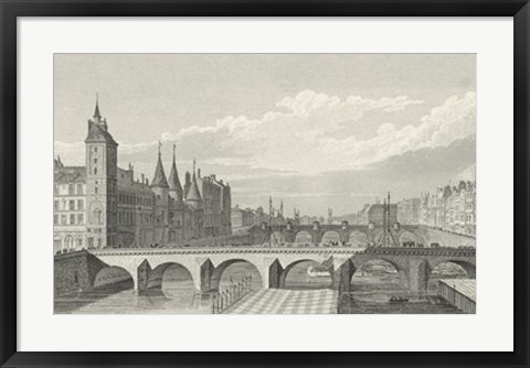 Framed Pont Au Change Print
