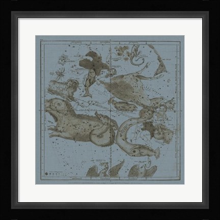 Framed Zodiac I Print