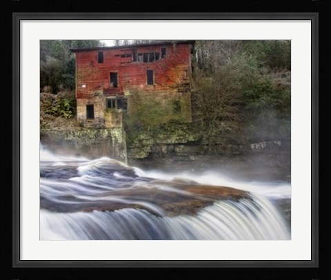 Framed Steamy Morning Print