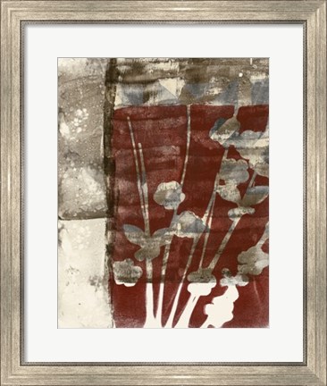 Framed Rustic Blossoms I Print