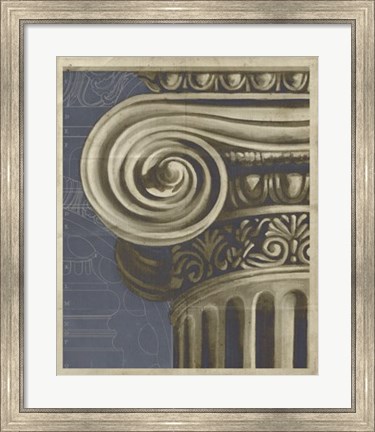Framed Ionic Architecture II Print