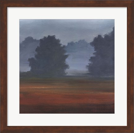 Framed Early Morning Mist II Print