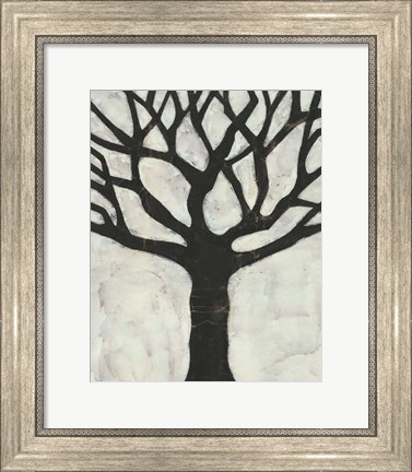 Framed Batik Arbor I Print