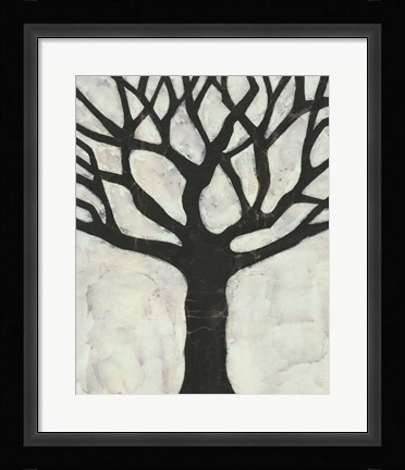 Framed Batik Arbor I Print