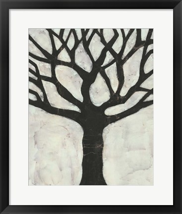 Framed Batik Arbor I Print