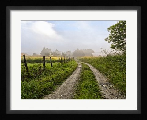 Framed Le Dognons Print