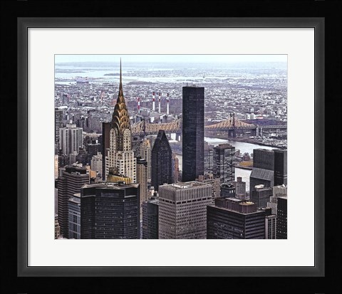 Framed Chrysler &amp; Queens Print