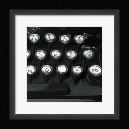 Framed Graphic Type I Print